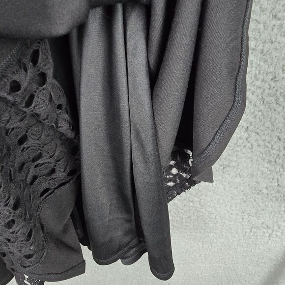 Altar'd State Dress Womens M Black Sleeveless Fit and Flare Lace Feminine - Picture 13 of 16